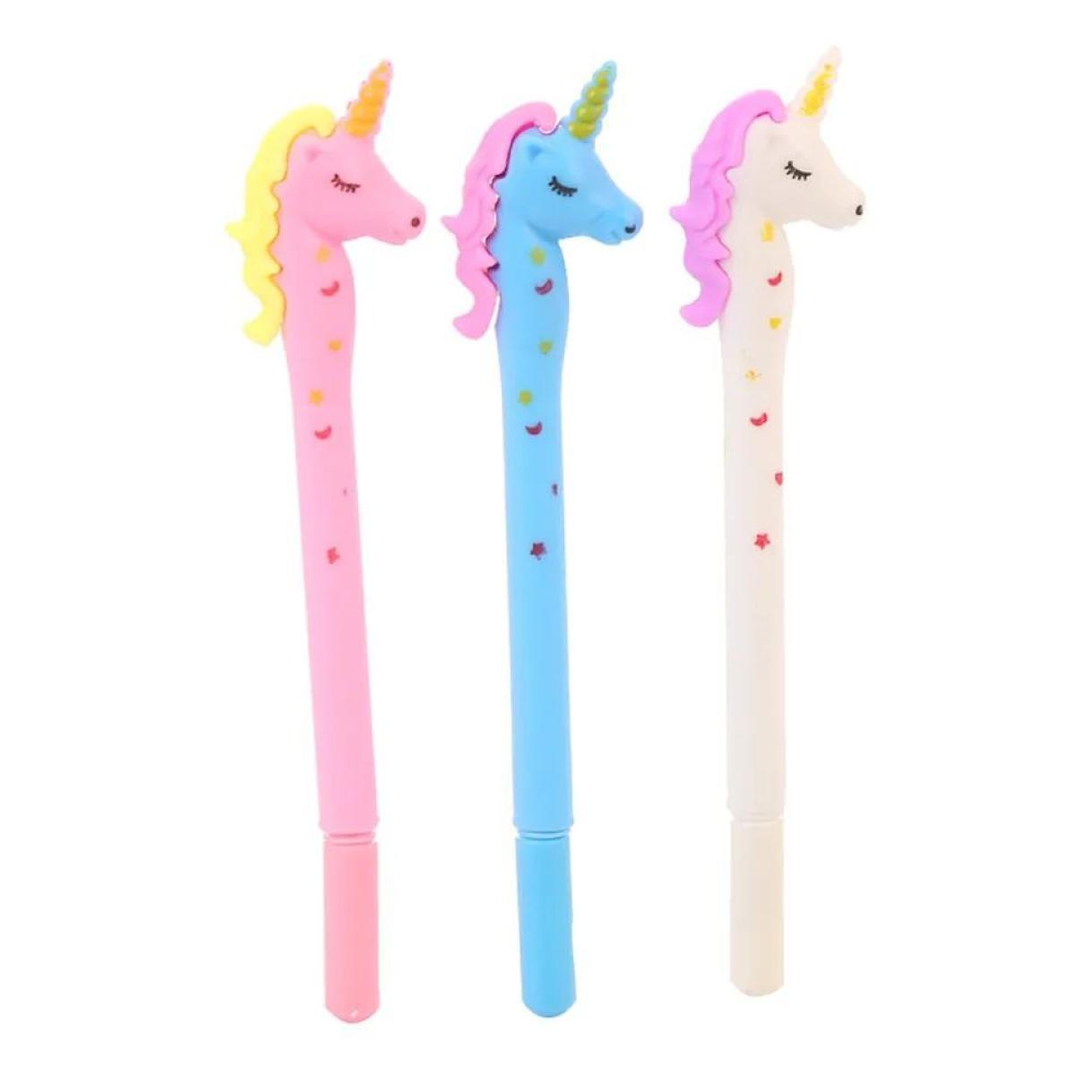 1PCS Printed unicorn neutral pen