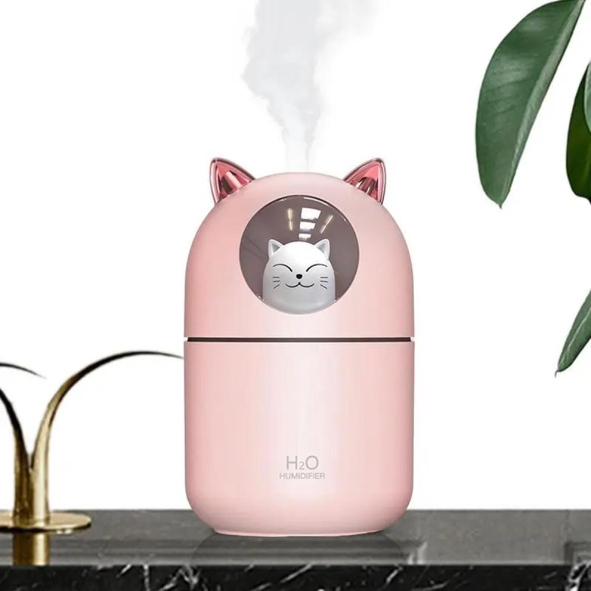 Mini Humidifier Detachable Cute Cat Design Air Humidifier